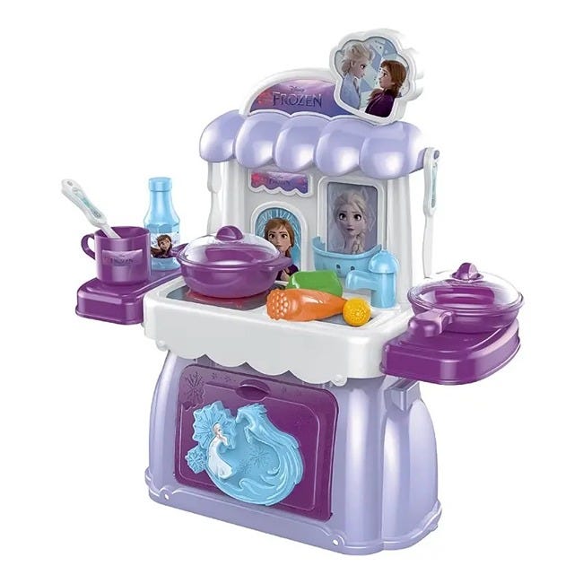 STRIDERS DISNEY FROZEN 26PCS 2-IN-1 KITCHEN TABLE PLAYSET