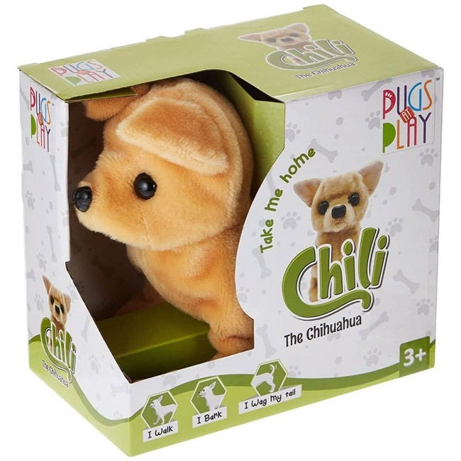 PUGS AT PLAY CHILLI ACTIVITY DOG