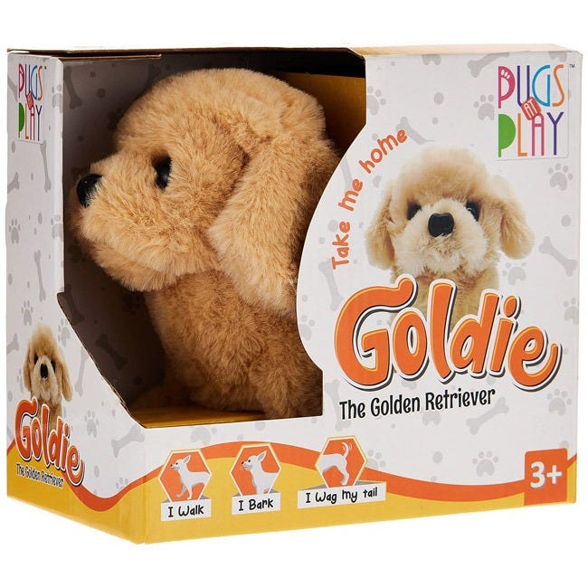 PUGS AT PLAY GOLDIE ACTIVITY DOG