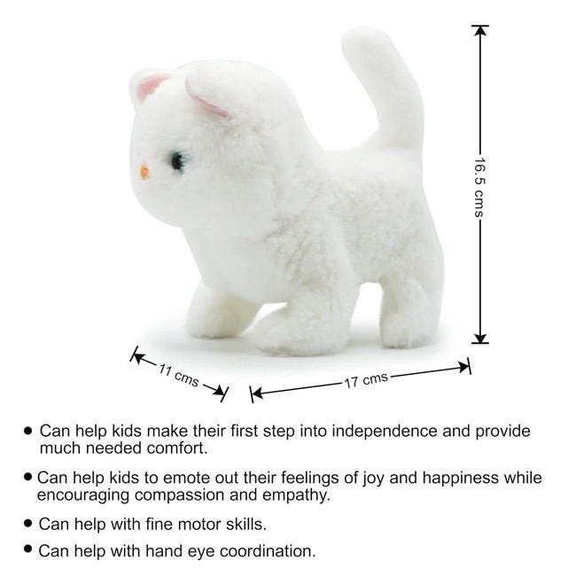 PUGS AT PLAY CASPER WALKING CAT