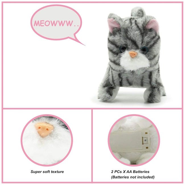 PUGS AT PLAY ZOE WALKING CAT