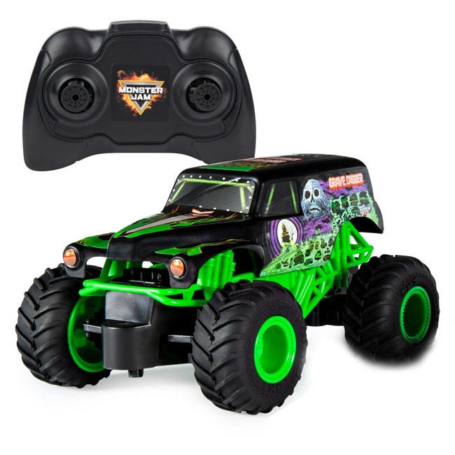 MONSTER JAM REMOTE CONTROL 1:24 GRAVE DIGGER