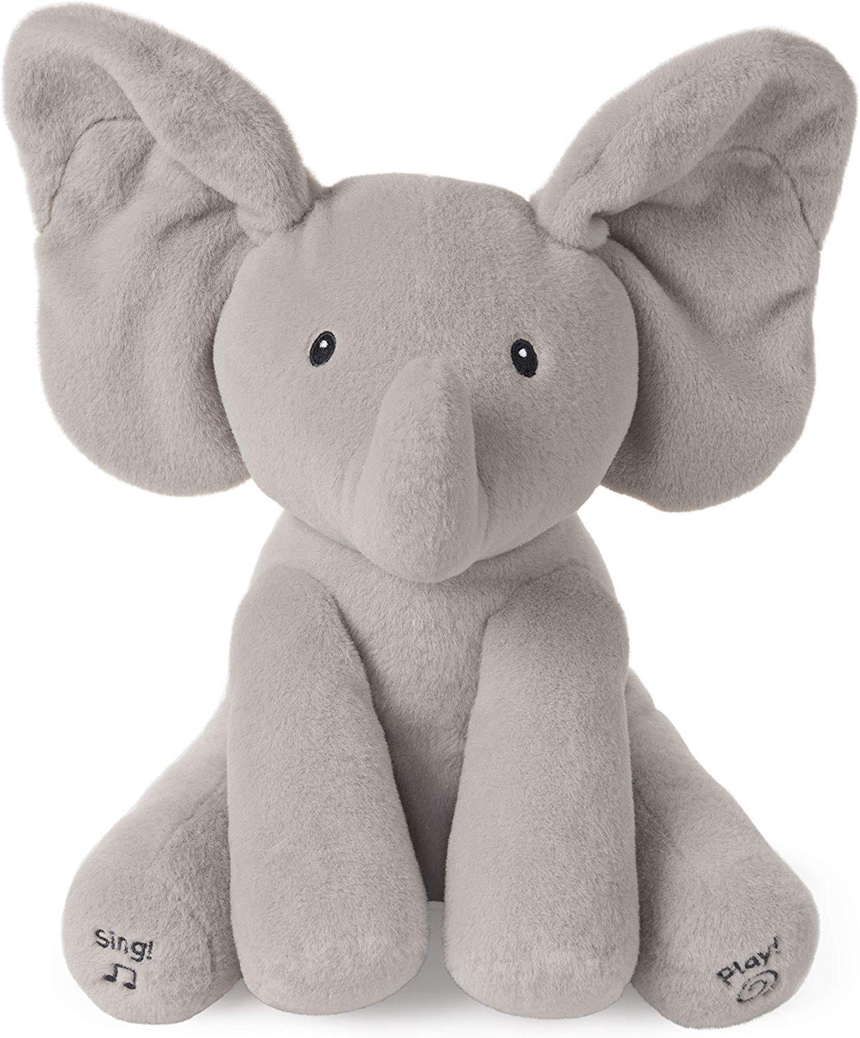 GUND FLAPPY ELEPHANT ANIMATED PLUSH