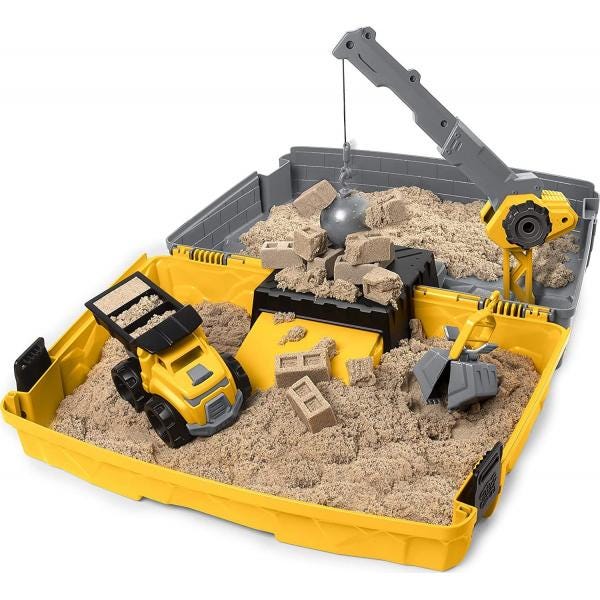KINETIC SAND CONSTRUCTION FOLDING SAND BOX SET