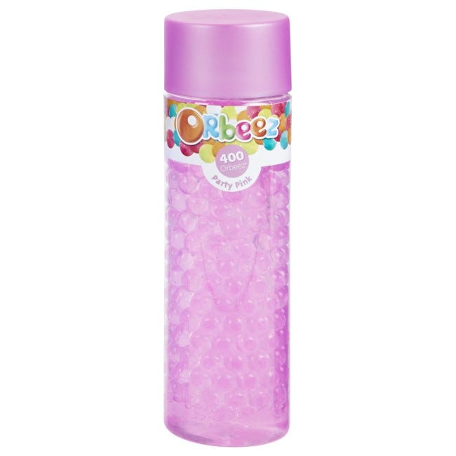 ORBEEZ GROWN BOTTLE WITH 400 ORBEEZ