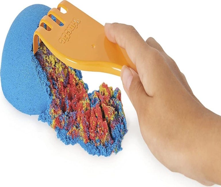 KINETIC SAND SANDISFYING SET 2LBS