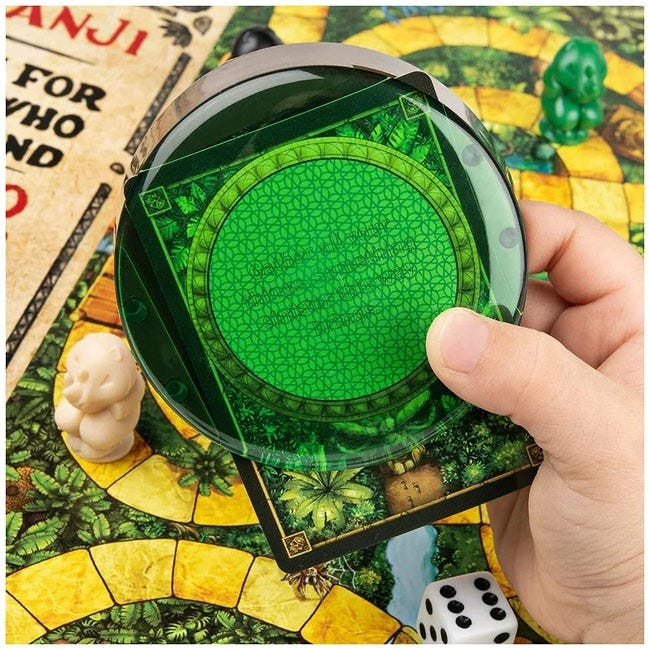 SPINMASTER JUMANJI THE GAME