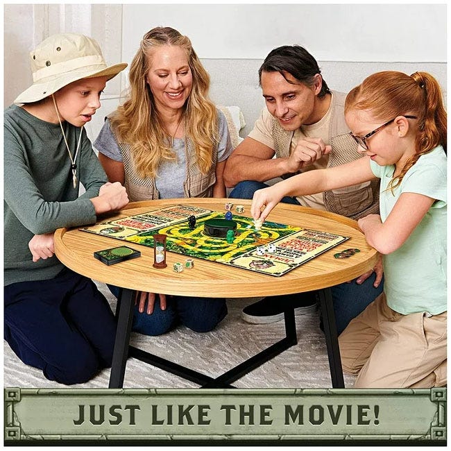 SPINMASTER JUMANJI THE GAME