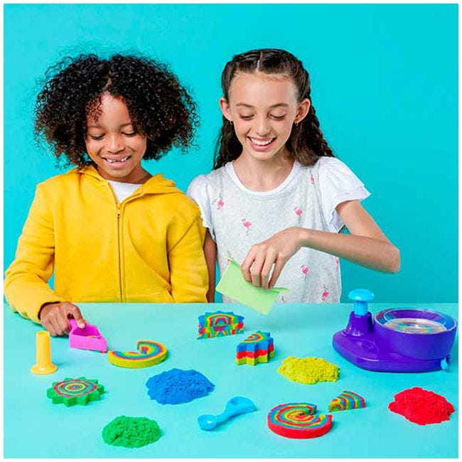 KINETIC SAND SWIRL N' SURPRISE PLAYSET