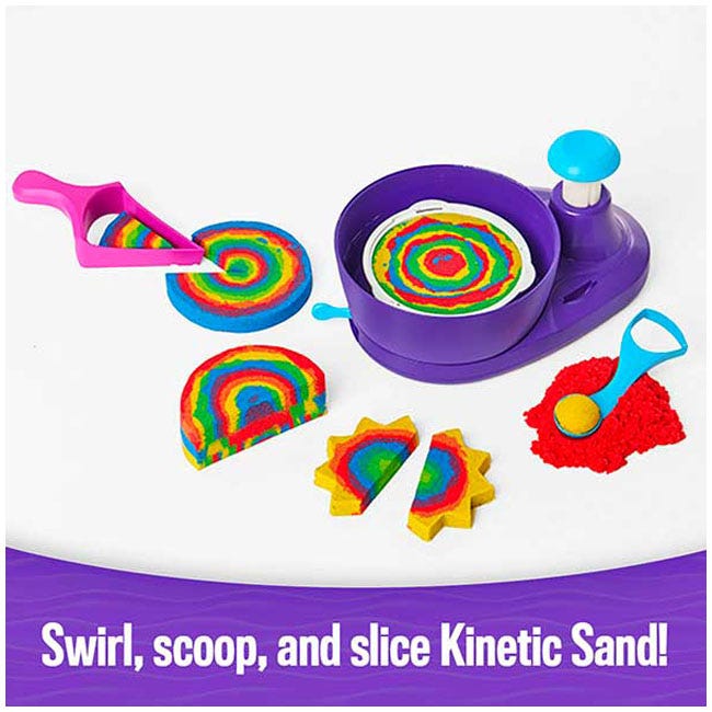 KINETIC SAND SWIRL N' SURPRISE PLAYSET