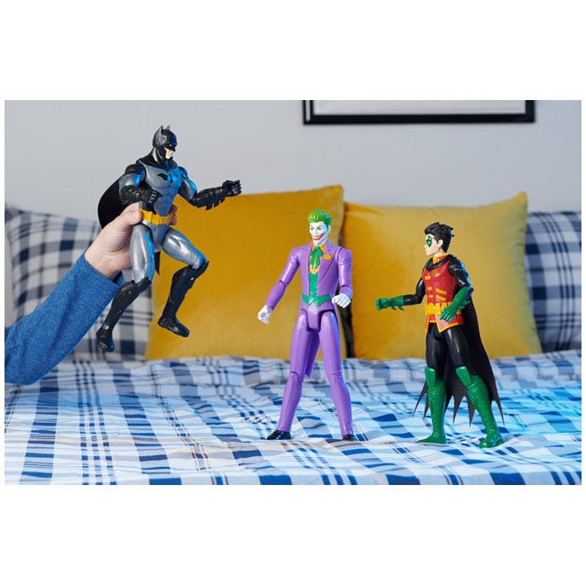 DC BATMAN 12-INCH ACTION FIGURE 3-PACK