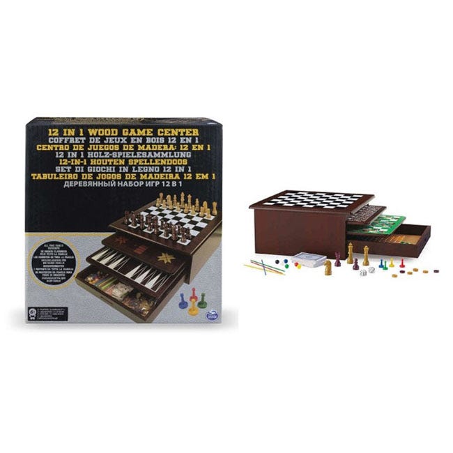 SPINMASTER 12-IN-1 GAME CENTER