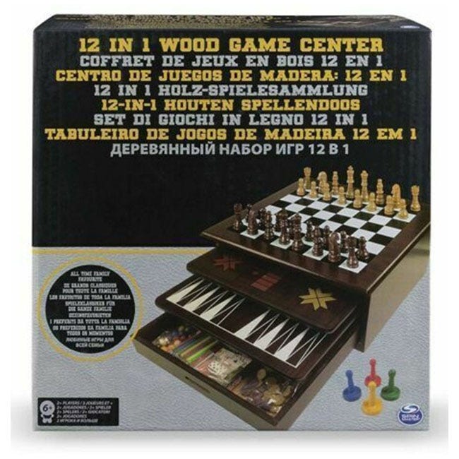 SPINMASTER 12-IN-1 GAME CENTER