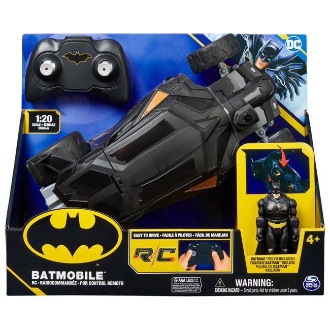 DC BATMAN RC 1:20 BATMOBILE