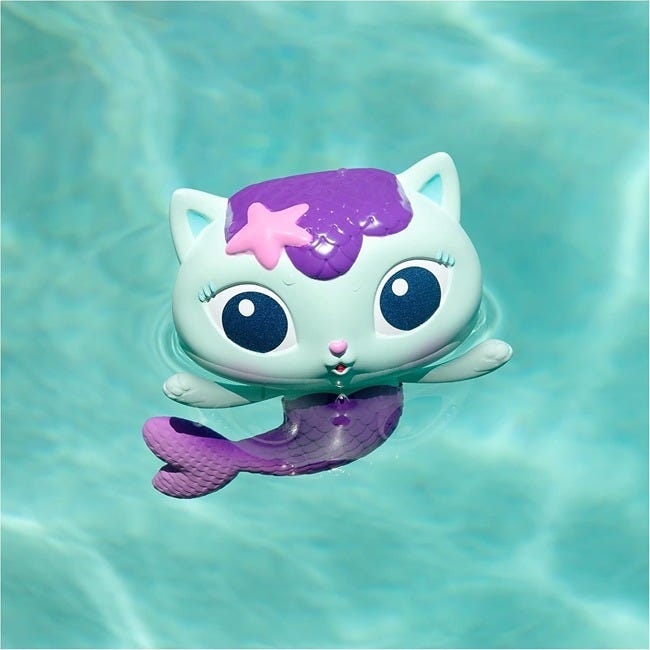 GABBY'S DOLLHOUSE SWIM WAYS  MERCAT FLOATING FIGURE