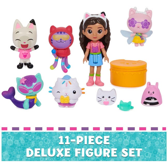 GABBY'S DOLLHOUSE DELUXE GIFT PACK TRAVELERS