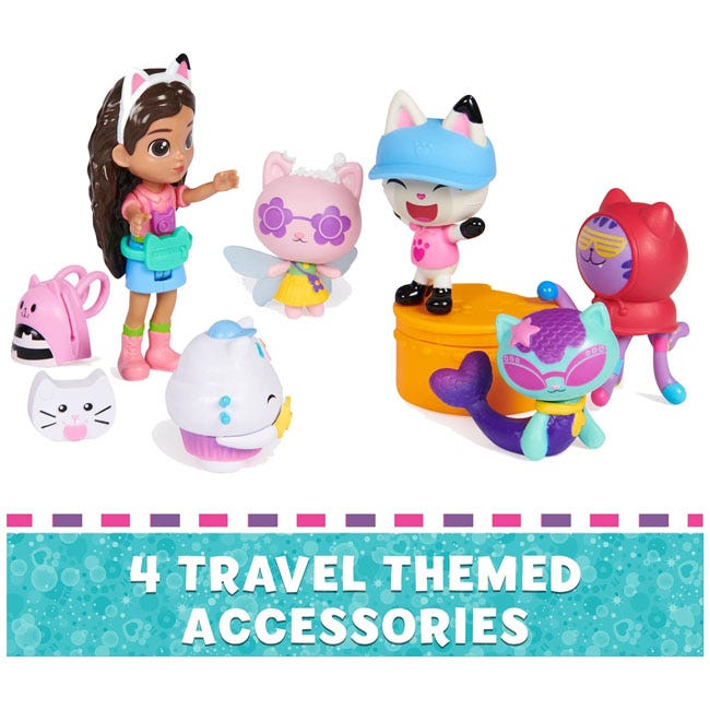 GABBY'S DOLLHOUSE DELUXE GIFT PACK TRAVELERS