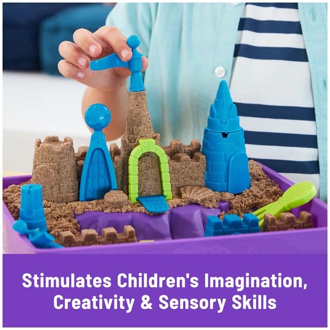 KINETIC SAND BEACH CASTLE PLAYSET
