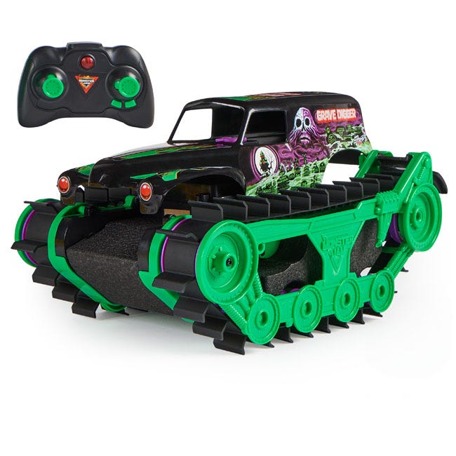 MONSTER JAM OFFICIAL GRAVE DIGGER TRAX ALL TERRAIN