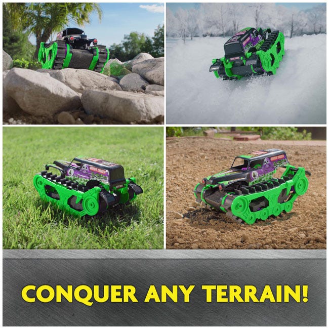 MONSTER JAM OFFICIAL GRAVE DIGGER TRAX ALL TERRAIN