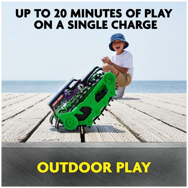 MONSTER JAM OFFICIAL GRAVE DIGGER TRAX ALL TERRAIN