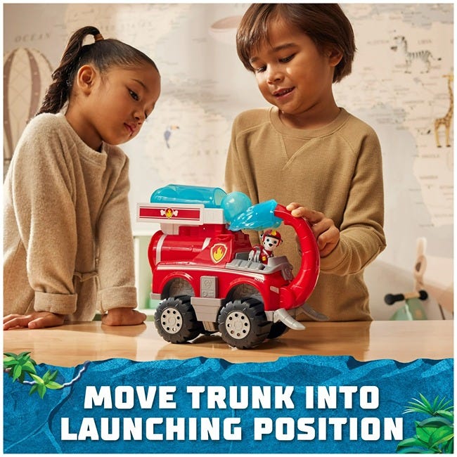 PAW PATROL JUNGLE MARSHALLS LOAD N LAUNCH FIRE TRUCK