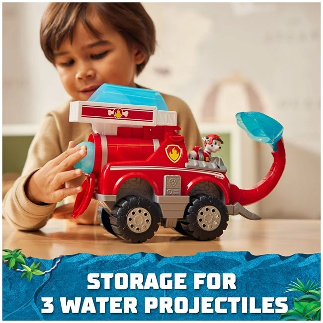 PAW PATROL JUNGLE MARSHALLS LOAD N LAUNCH FIRE TRUCK