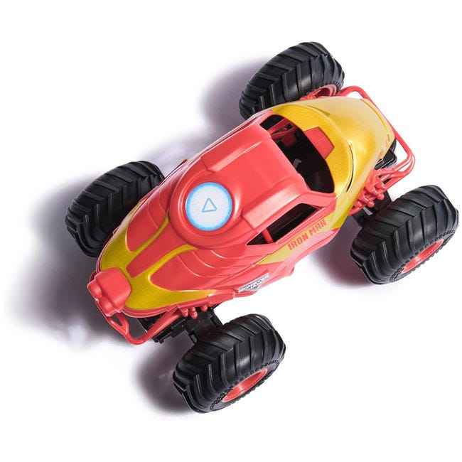 MONSTER JAM MARVEL IRON MAN RC MONSTER TRUCK  1:24