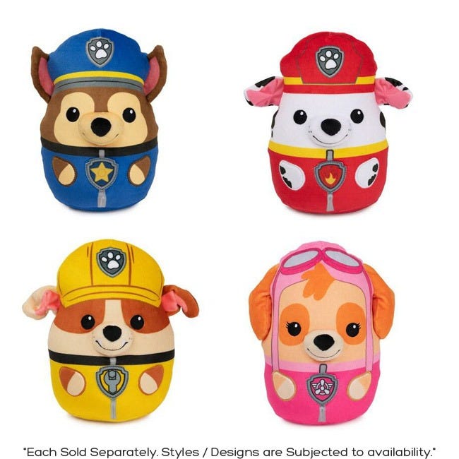 GUND PAW PATROL 8-INCH TREND PLUSH ASSORTED