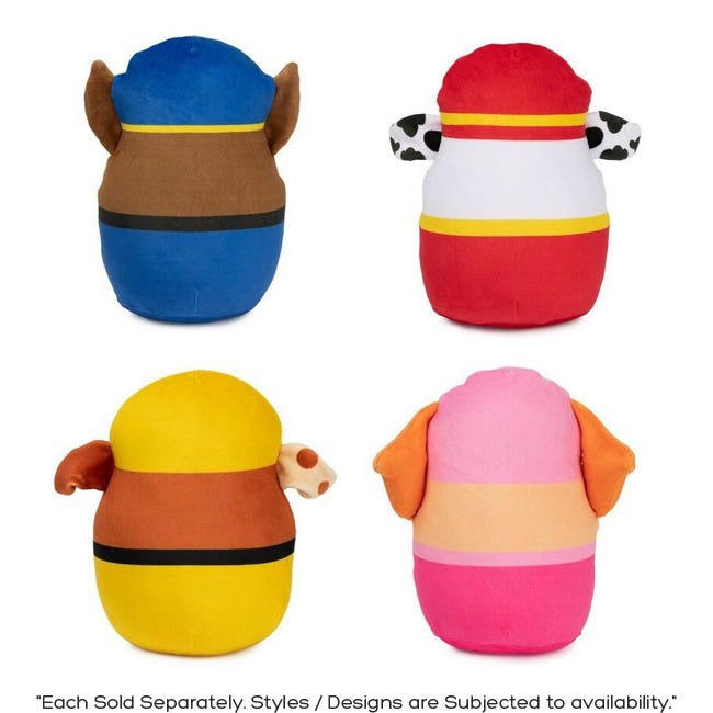 GUND PAW PATROL 8-INCH TREND PLUSH ASSORTED