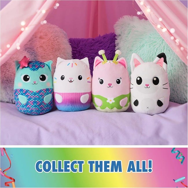 GUND GABBY'S DOLL HOUSE 8-INCH PANDY PAWS SQUISHY PLUSH