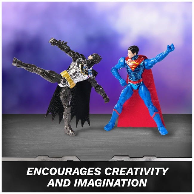 DC COMICS METAL FORCE 2-IN-1 TRANSFORMING BATWING PLAYSET