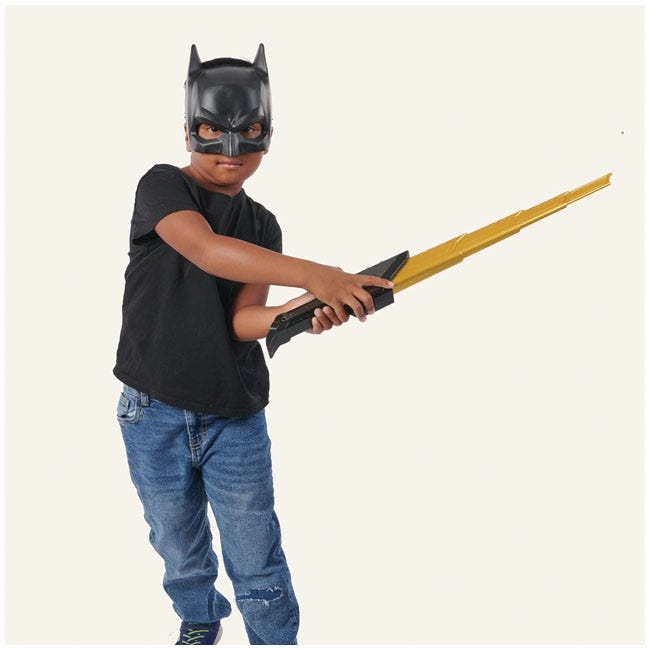 DC BATMAN ROLEPLAY  SWORD AND MASK