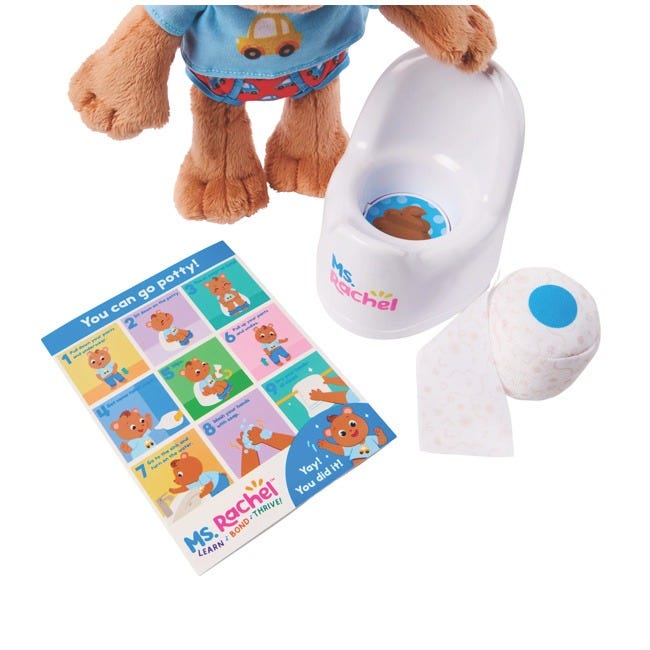MS RACHEL OFFICIAL POTTY TIME WITH BEAN