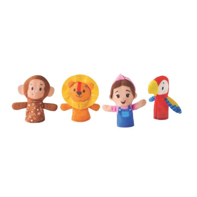 MS RACHEL FINGER PUPPETS ZOO FRIENDS