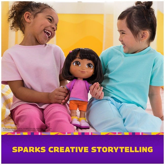 DORA THE EXPLORER SING AND EXPLORE DOLL WITH MUSIC