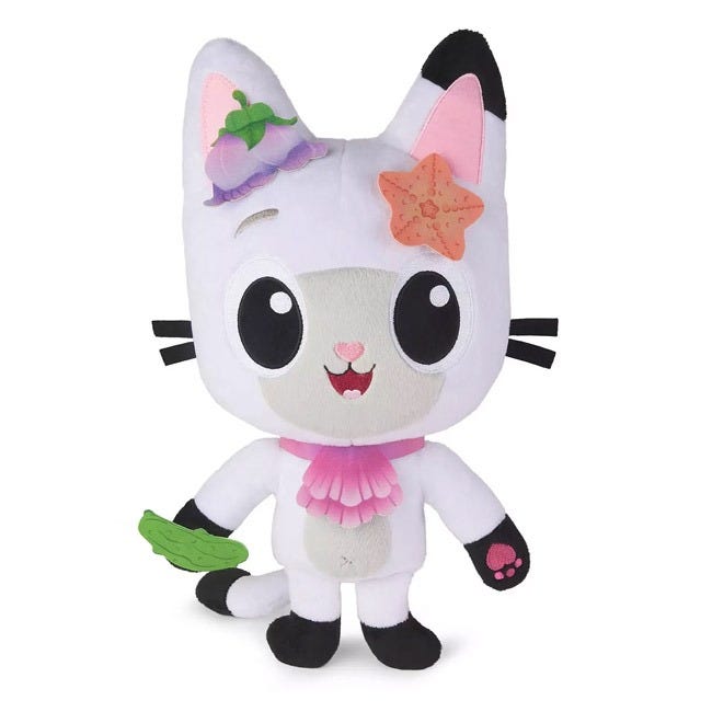 GABBY'S DOLLHOUSE MEOW INTERACTIVE PANDY PLUSH TOY