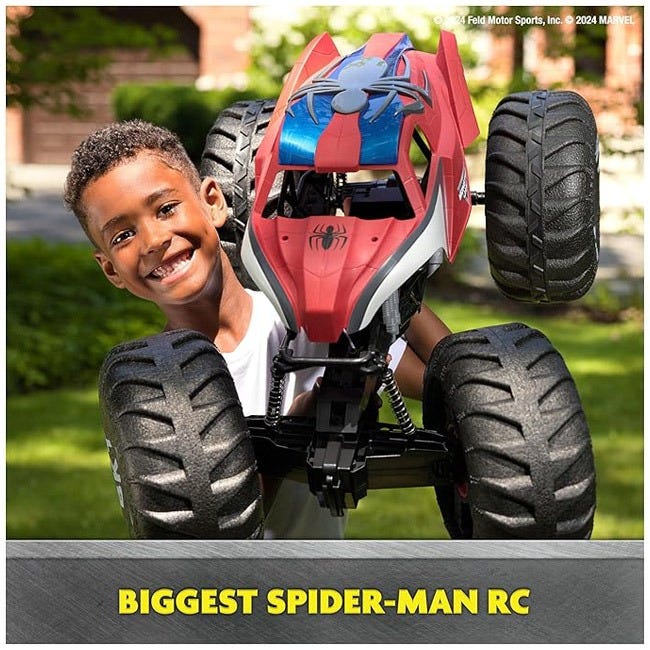 MONSTER JAM MARVEL SPIDERMAN RC