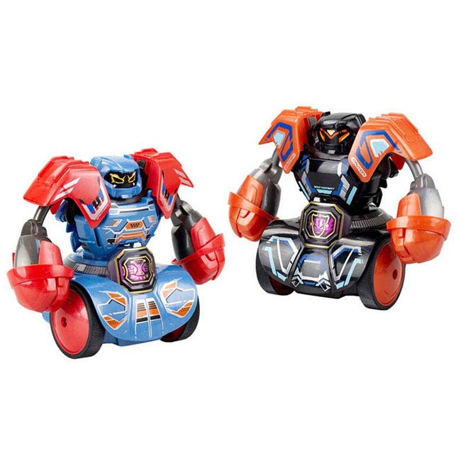 SILVERLIT ROBO KOMBAT SPIN BATTLE PACK RED-BLUE