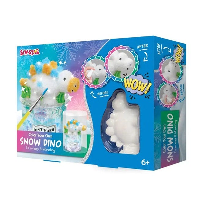 SEW STAR COLOR YOUR OWN SNOW DINO