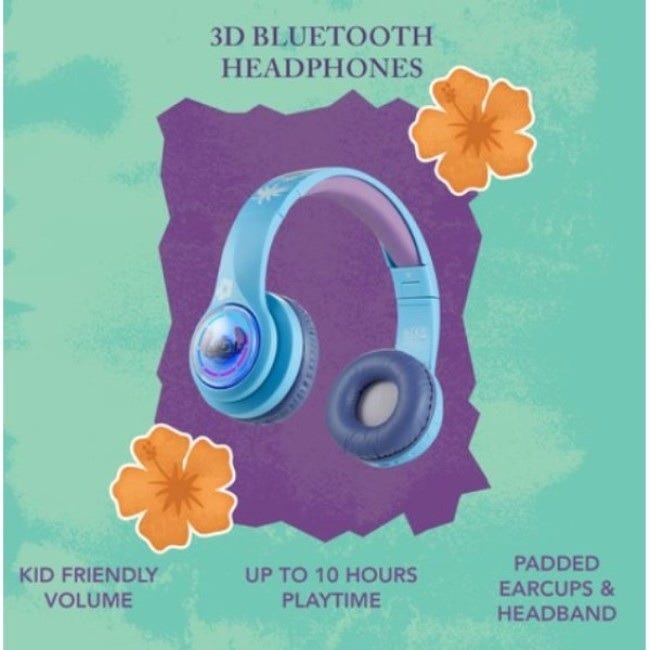 SMD 3D DISNEY STITCH BLUETOOTH HEADPHONES
