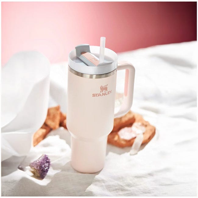 STANLEY QUENCHER 2.0 1.1L-40OZ ROSE QUARTZ 2