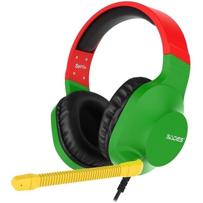SADES GAMING HEADSET-SPIRITS SA-721-RASTA