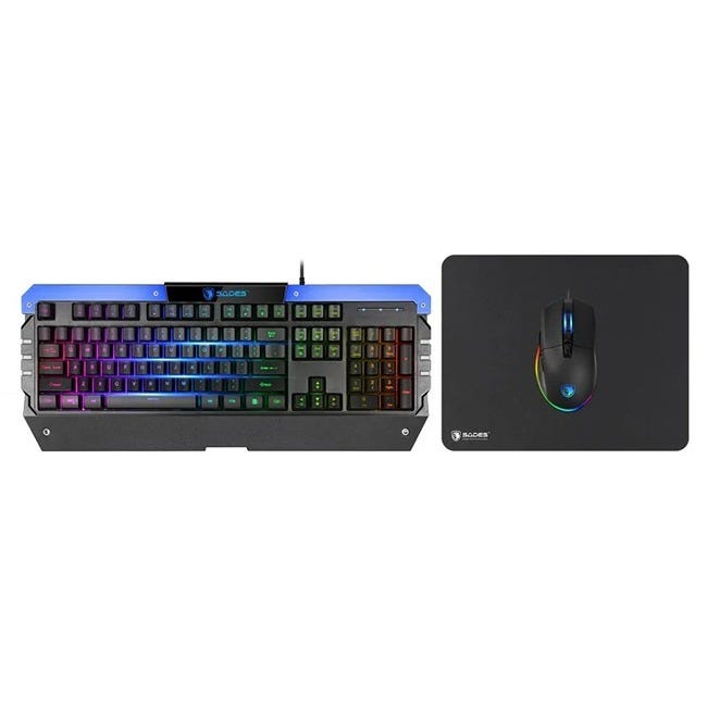 SADES GAMING COMBO BATTLE RAM KEYBOARD MOUSE AND MOUSEPAD
