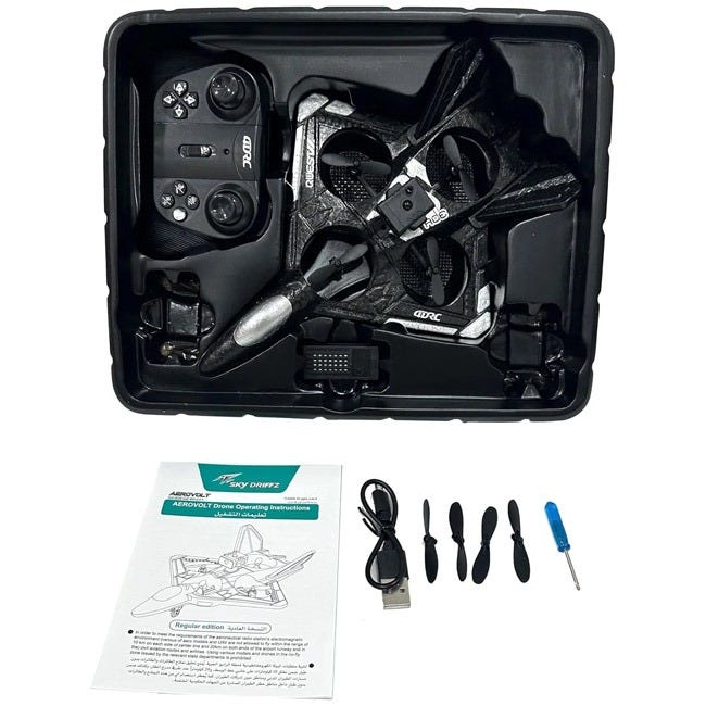 SKY DRIFFZ AEROVOLT RADIO REMOTE CONTROL PLANE