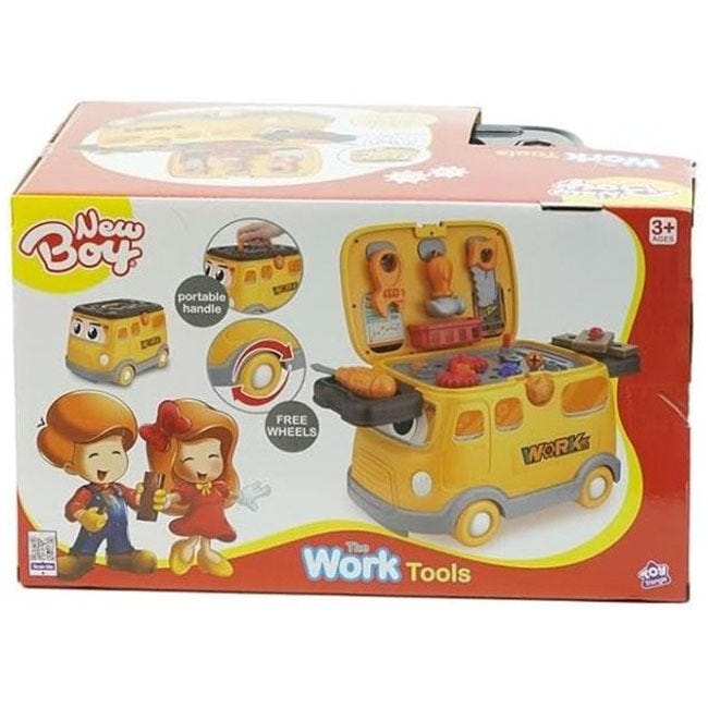 NEW BOY 3 IN 1 TOOLS PLAYSET