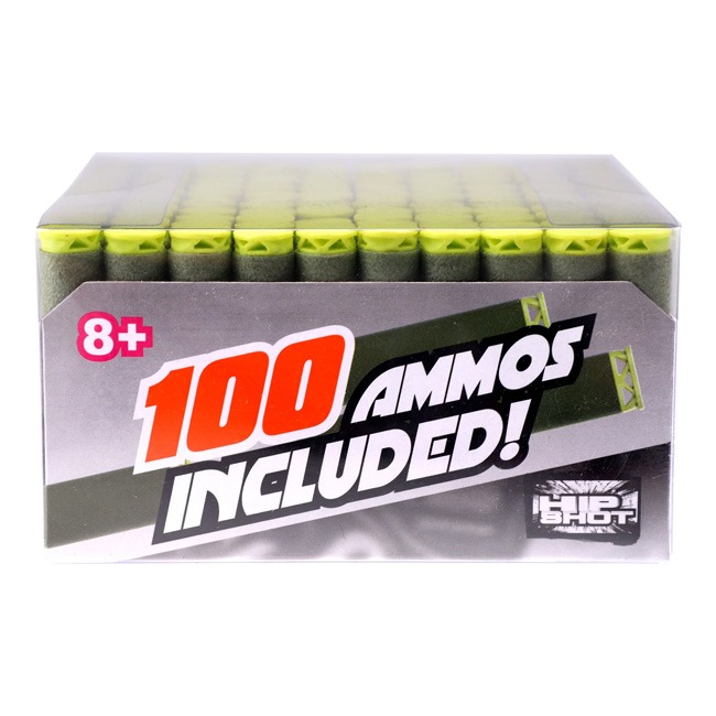HIP SHOT 100-PCS DART REFILLS