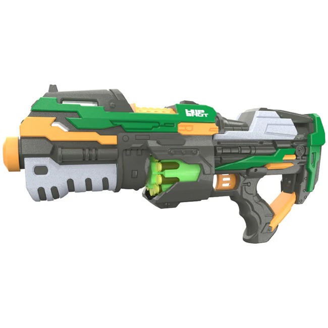 HIP SHOT DART BLASTER REVOLVER WITH 10 CHAMBERS
