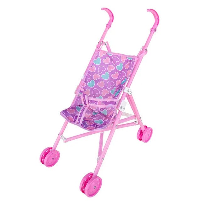 BABY AMOURA HAYATI 14-INCH MY FIRST DOLL STROLLER
