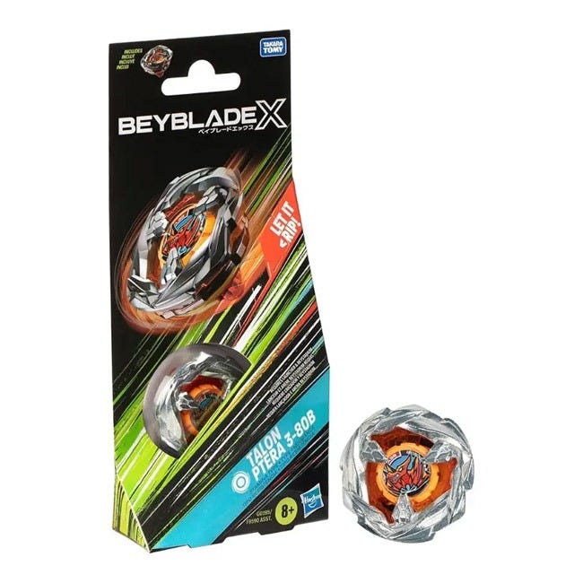 BEY BLADE X TALON PTERA 3-80B BOOSTER PACK